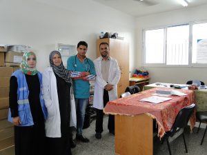 UNRWA Health Clinic Staff @Elyse Callahan